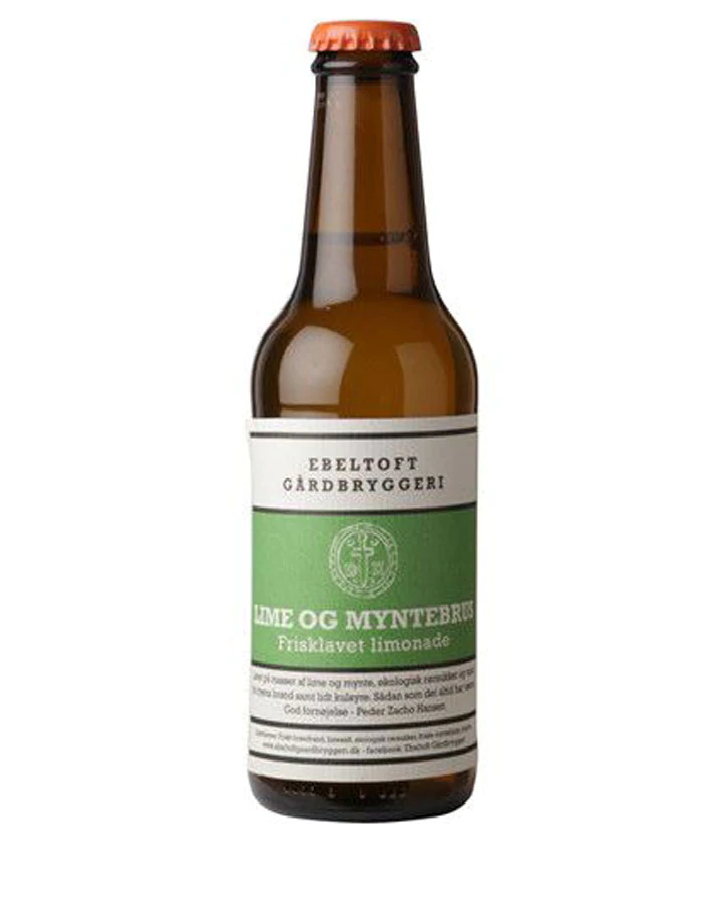Lime og Myntebrus, Ebeltoft G�rdbryggeri, 25cl DATOVARE