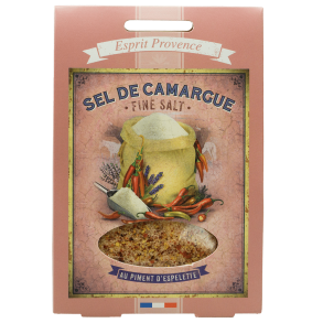 Havsalt fra Camargue med espelette, pose