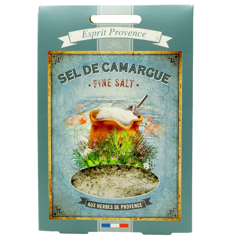 Havsalt fra Camargue med Herbes de Provence, IGP, pose
