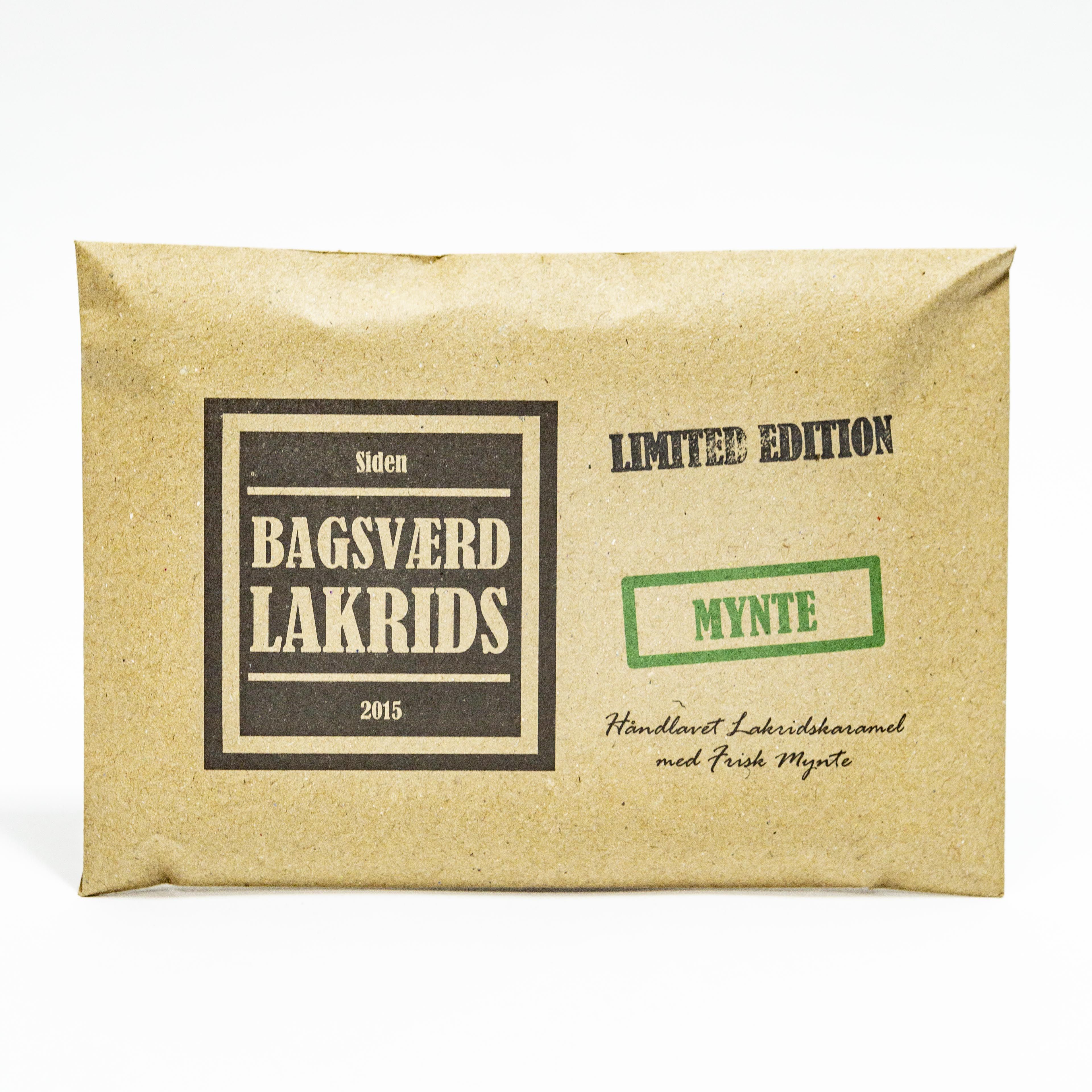 Bagsv�rd Lakrids H�ndlavet Lakridskaramel - Mynte160gr 
