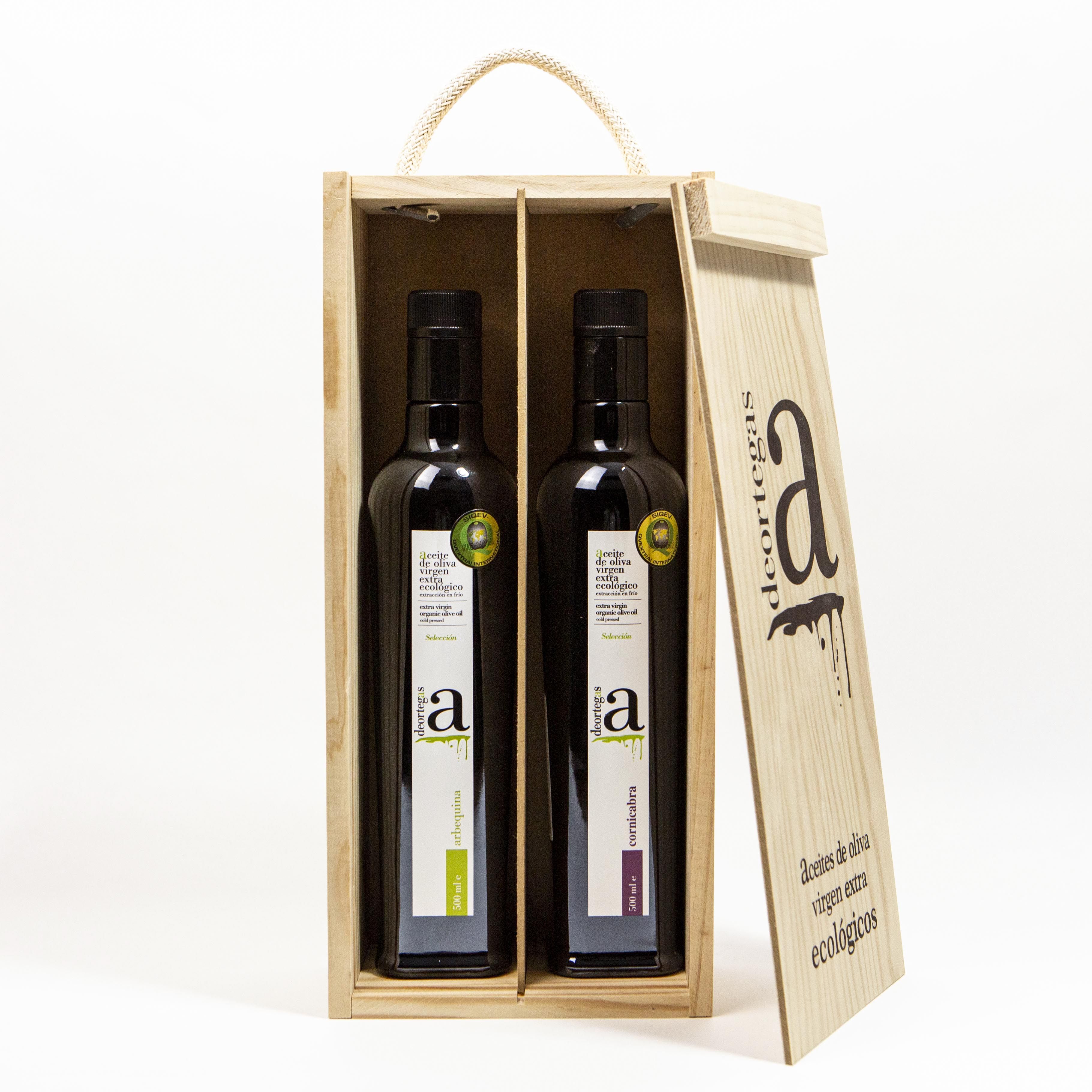 Trkasse - 2x0,5L ekstra jomfru olivenolie, ko