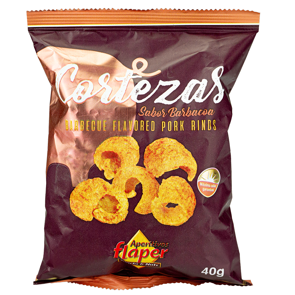 Cortezas barbecue flskesvr, 40 g
