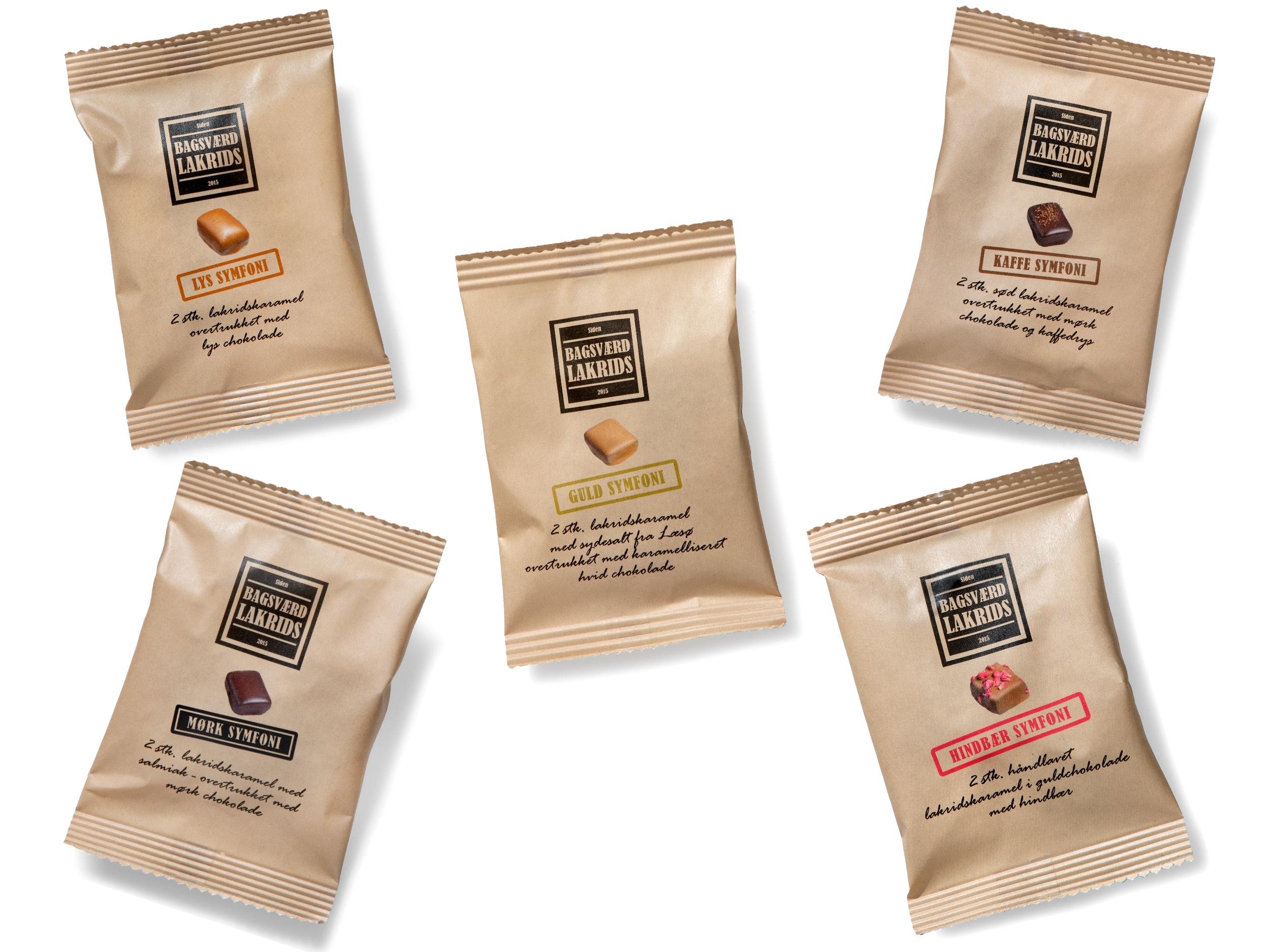 Bagsv�rd Lakrids, Flowpack 2 stk. - v�lg variant