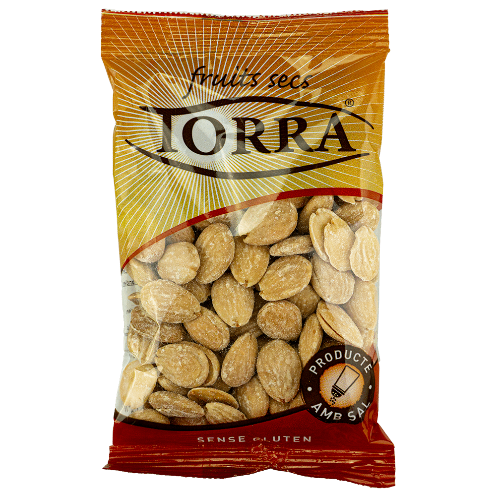 Ristede og Saltede Spanske Marcona Mandler - 125 gr