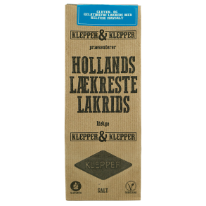 Klepper & Klepper lakrids, salt, 200g