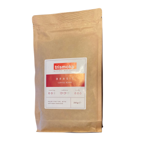 Trismoka Brasilien, hele kaffebnner, 250 g