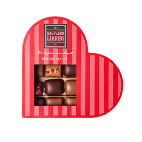 Bagsv�rd Lakrids hjerte�ske, 38 stykker