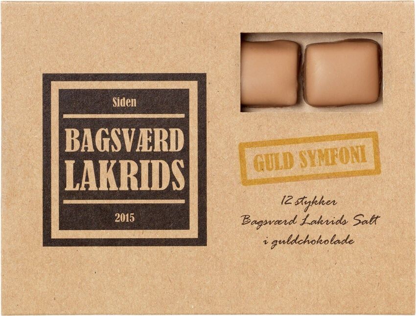 Bagsv�rd Lakrids Guld Symfoni, 12 stykker
