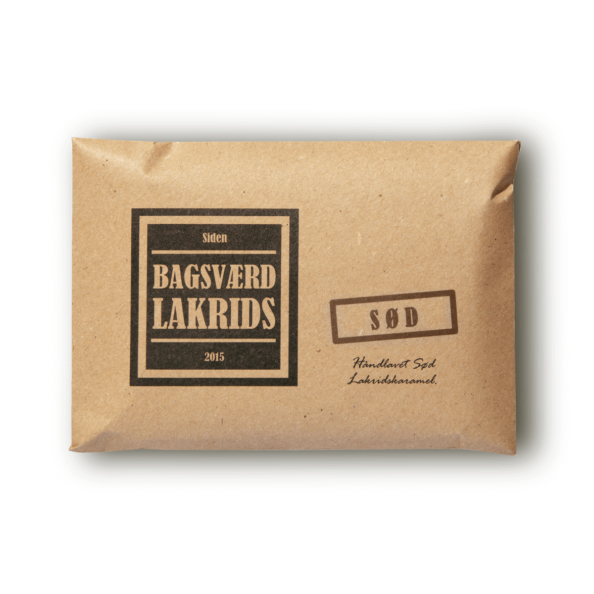 Bagsv�rd H�ndlavet Lakridskaramel - S�d 160gr