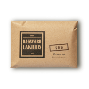 Bagsv�rd H�ndlavet Lakridskaramel - S�d 160gr