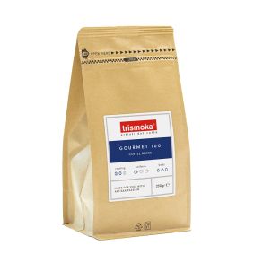 Trismoka Gourmet 100, hele kaffebnner, 250 g