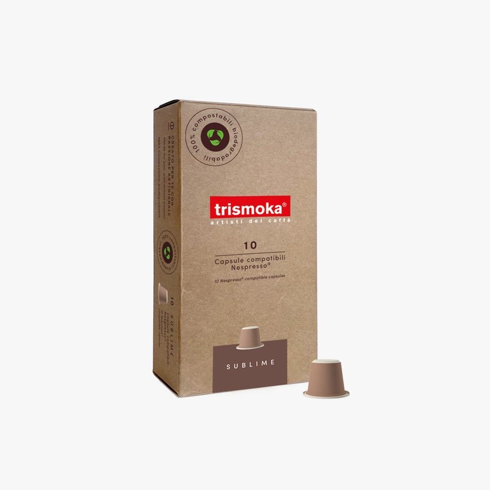 Trismoka kaffekapsler, sublime, 10 stk.