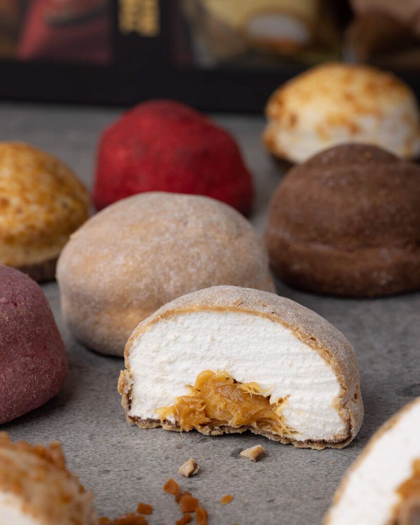 Gaveske Karamelfyldte Marshmallows, 8 stk. 