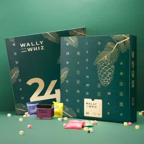 Wally & Whiz Julekalender 2025 - Grn, 393 g