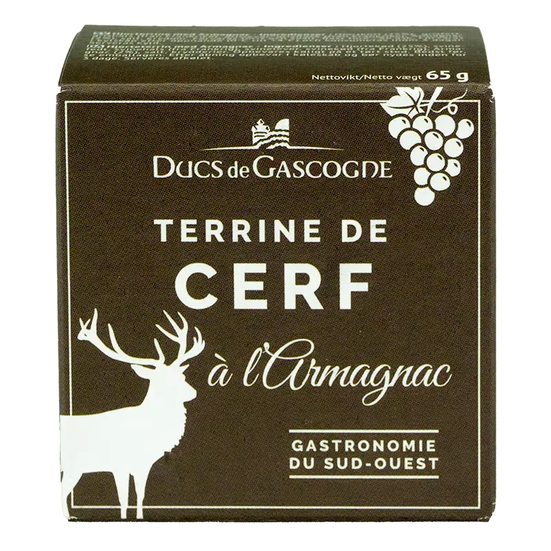R�dyrterrine med Armagnac, Ducs de Gascogne, 65g