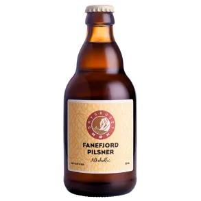 Fanefjord Pilsner, Bryghuset M�n, Alkoholfri, 33 cl