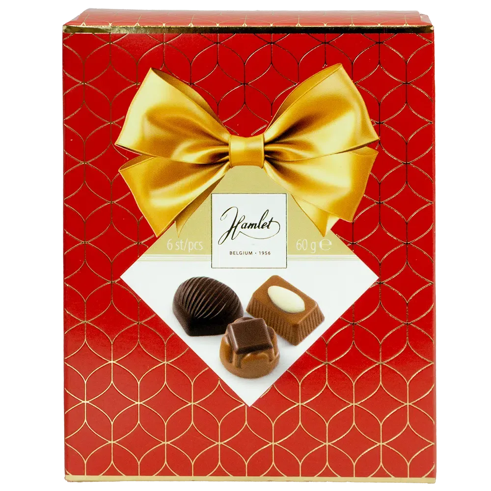 Fyldte Chokolader - r�d �ske
