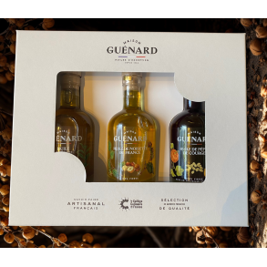 Gaveske med 3 valgfri olier fra Masion Gurand