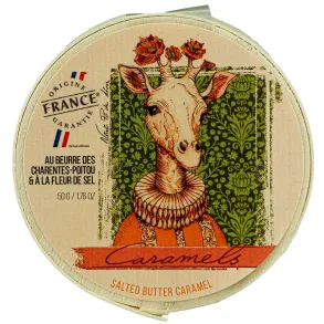 �ske med karameller med fleur de sel 
