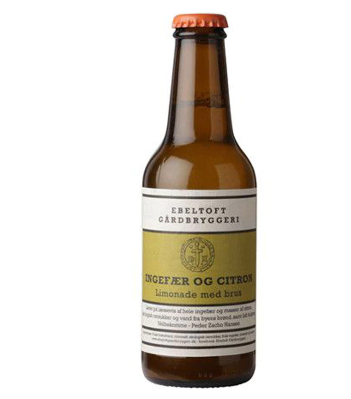 Ingefr og Citronbrus, Ebeltoft Grdbryggeri, 25cl