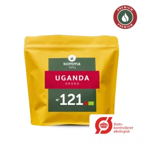 Uganda, Okoro, No 121, hele kaffebnner, 250 g, ko