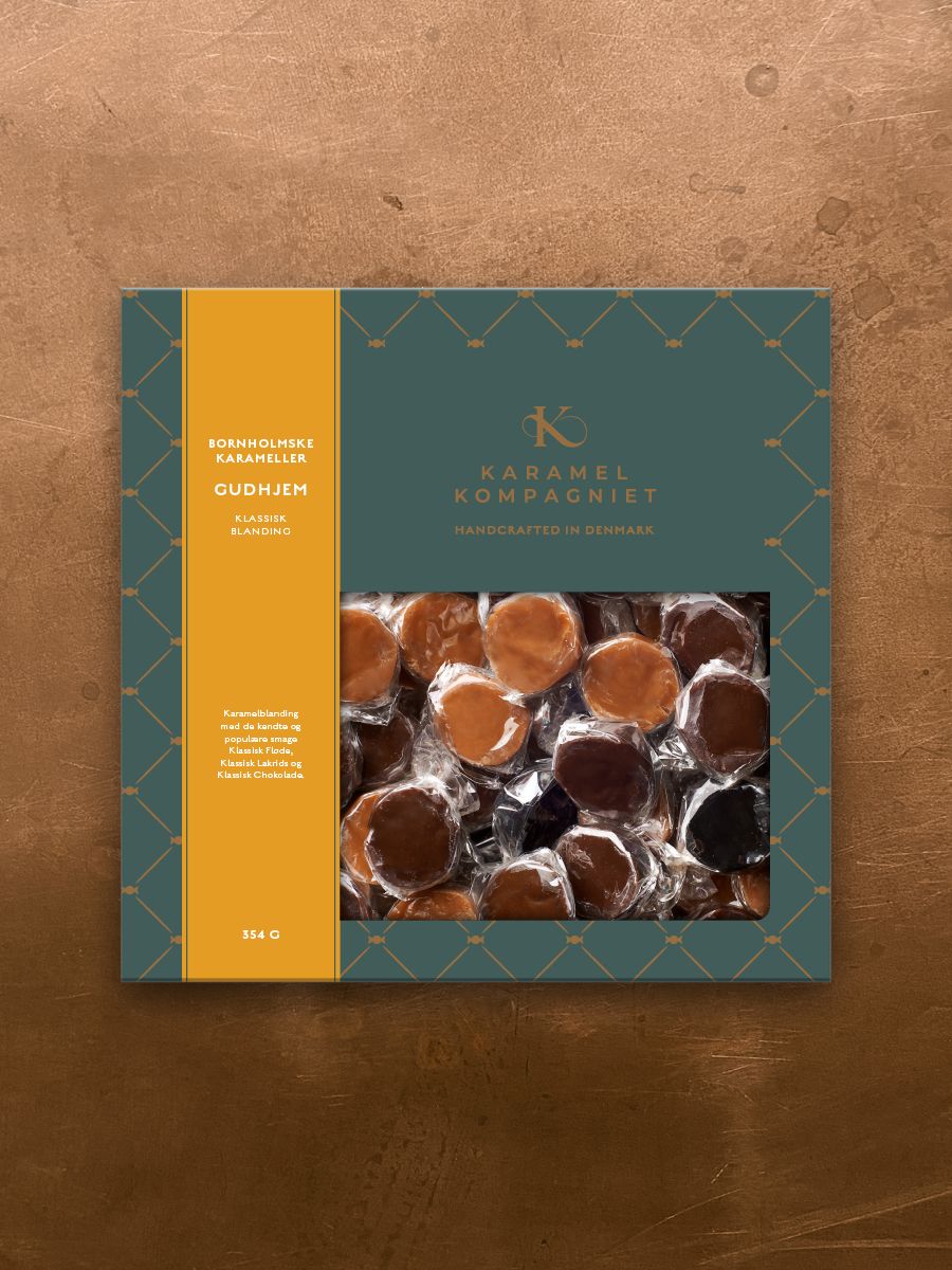 Gudhjem -  Klassisk karamelblanding fra Karamel Kompagniet