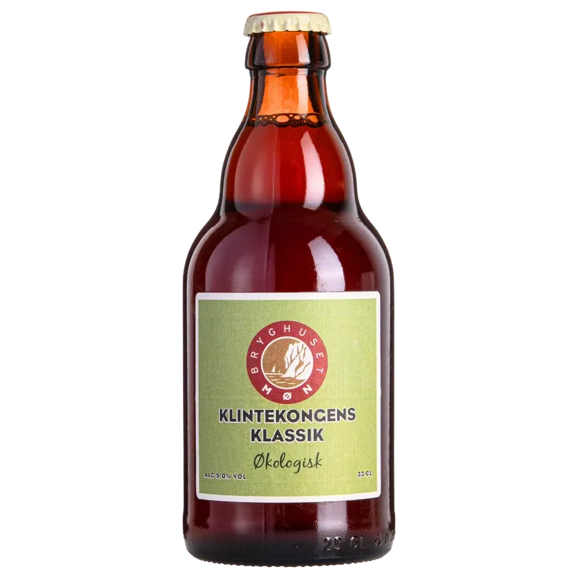 Klintekongens Klassik, �kologisk, Bryghuset M�n, 5,0%, 33 cl