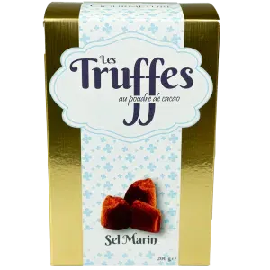 Les Truffes Chokoladetr�fler med havsalt, 200 g