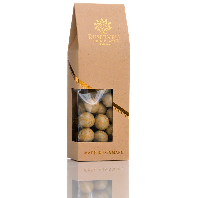 Lakrids med Blondie Chokolade og islandsk lava salt 