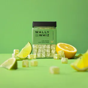Wally & Whiz Lime med sur citron, 240 g