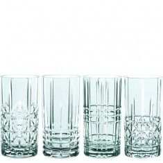 Longdrink glas, 4 forskellige