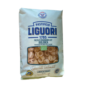Lumache Rigate, kologiske, Liguori IGP 500g DATOVARE