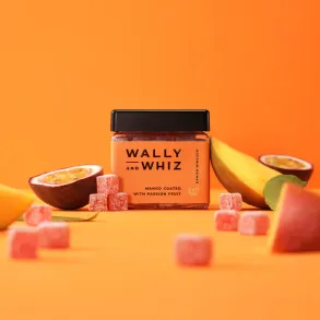 Wally & Whiz Mango med passionsfrugt, 140 g