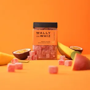 Wally & Whiz Mango med passionsfrugt, 240 g
