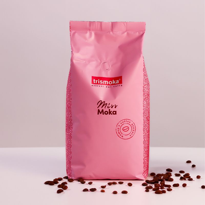 Trismoka Miss Moka, hele kaffebnner, 1000 g