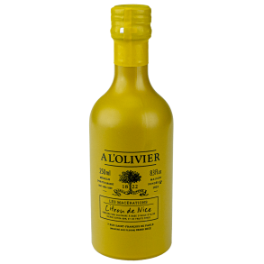 Gul flaske-olivenolie med citron A l'Olivier-250 ml