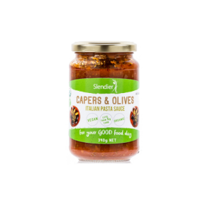 DATOVARE Slendier Kapers og oliven, Italiensk pasta sauce, �ko, 340 g