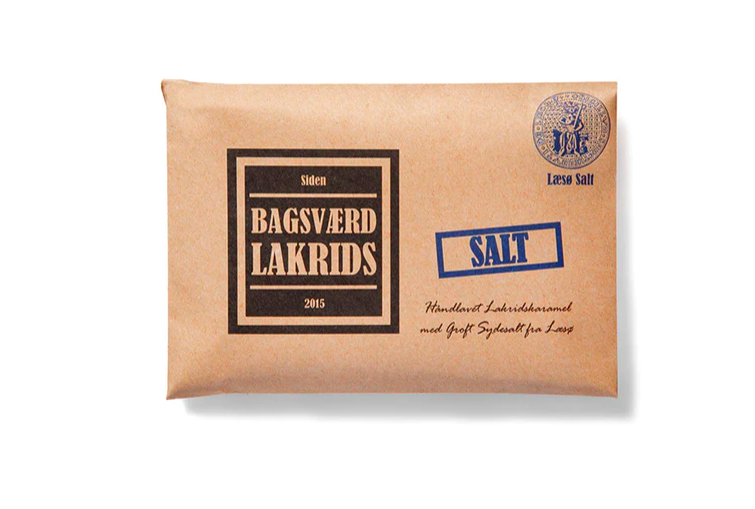 Bagsvrd Hndlavet Lakridskaramel - Salt 160gr