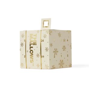 Klassisk The Mallows julekalender 2026 - hvid square