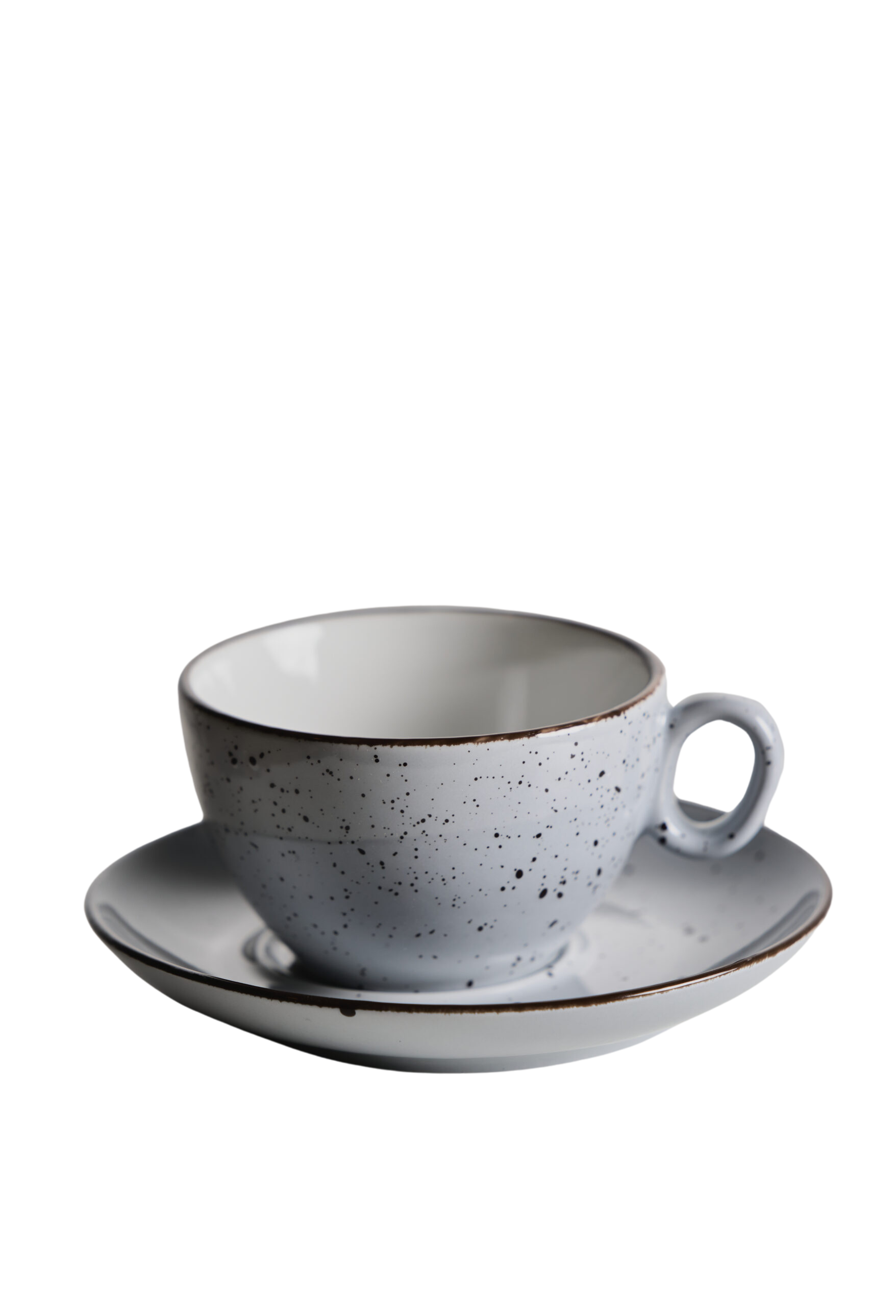 Cappucinokop, gr iris prikker