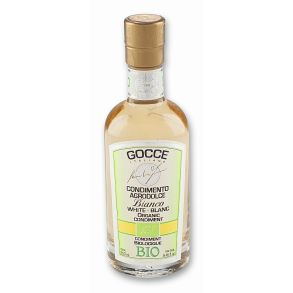 DATOVARE Gocce Hvid balsamisk vinseddike, Modena, Økologisk