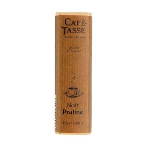 Cafe-Tasse mrk pralin med hasselnddefyld, 45g