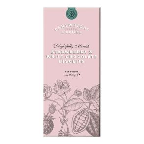 Cartwright & Butler jordb�r- og hvid chokoladekiks