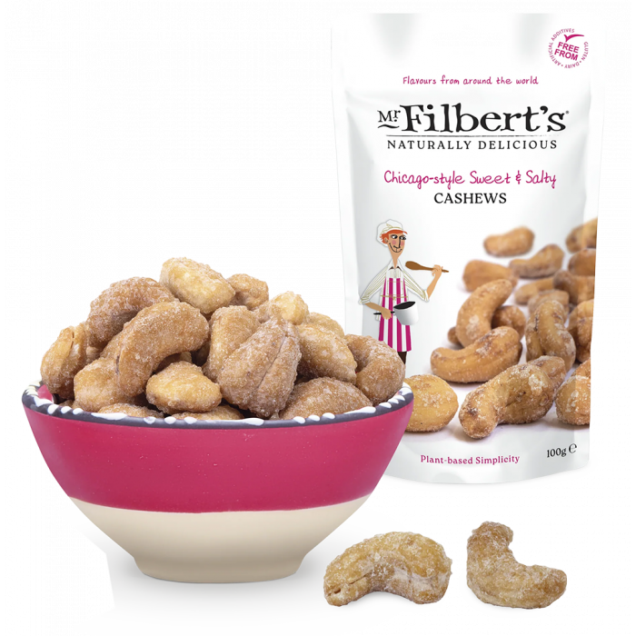 Filbert Chicago style sde og salte cashews, 100 g