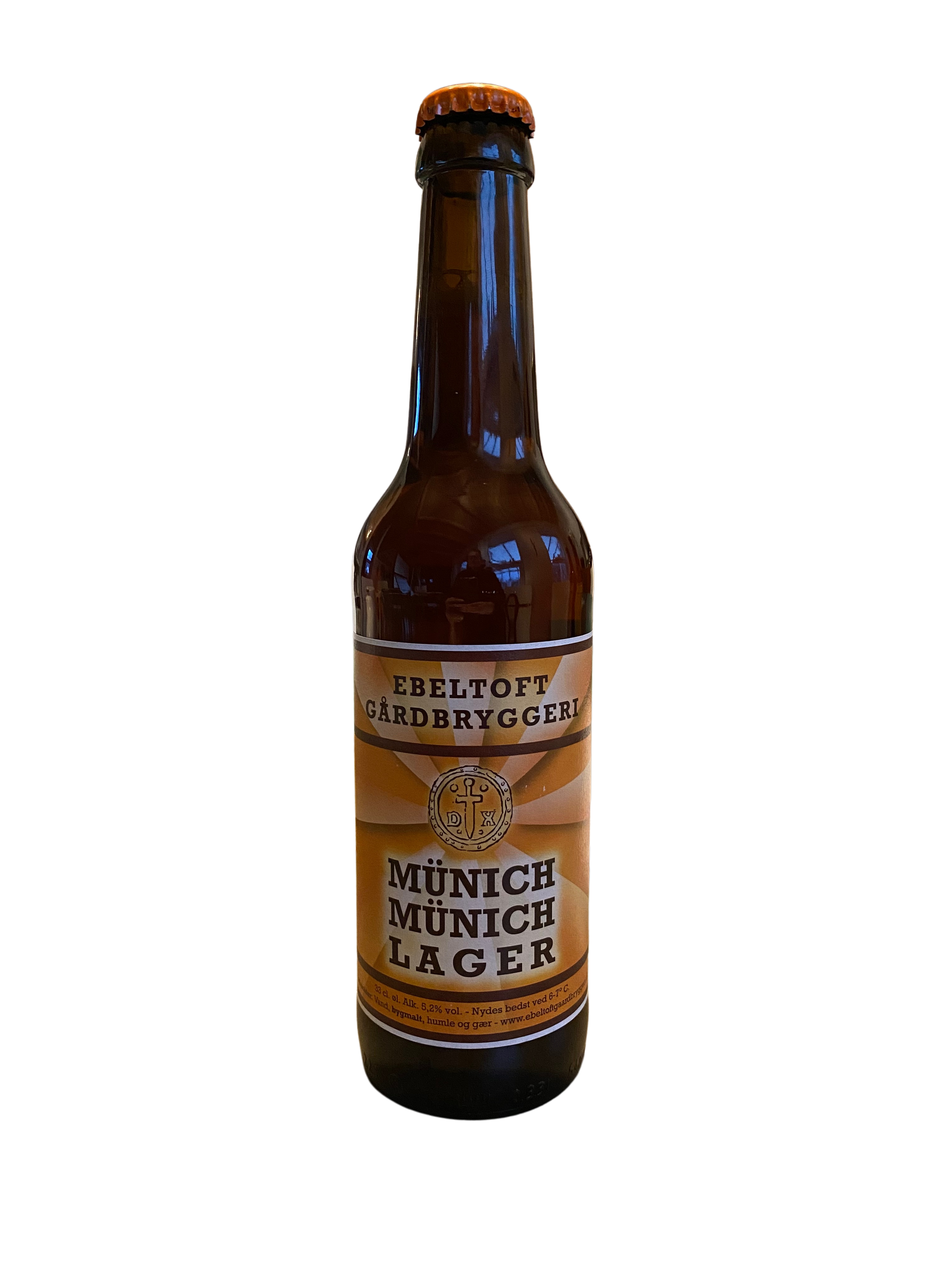 Mnich Mnich Lager, Ebeltoft Grdbryggeri, 33 cl