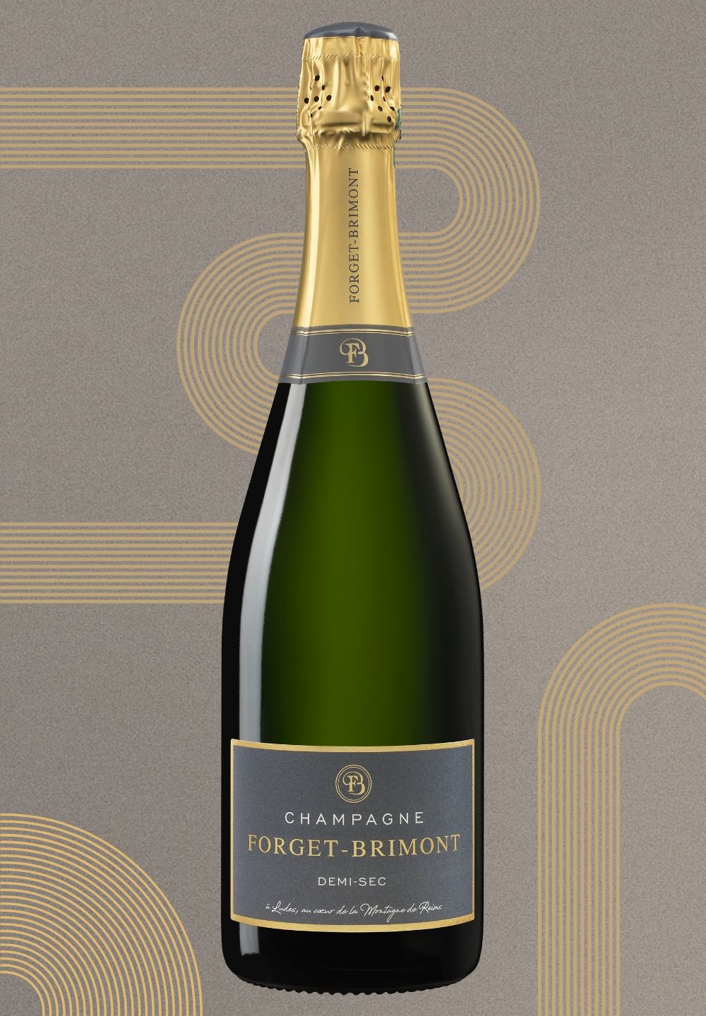 Forget-Brimont, Champagne Demi-sec 1.Cru, 75 cl
