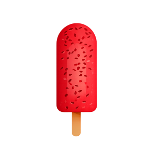Vanilje Jordb�r Gelato Oluf's