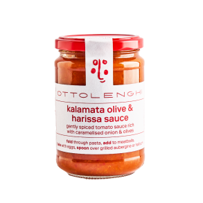 Ottolenghi sauce med oliven og harissa
