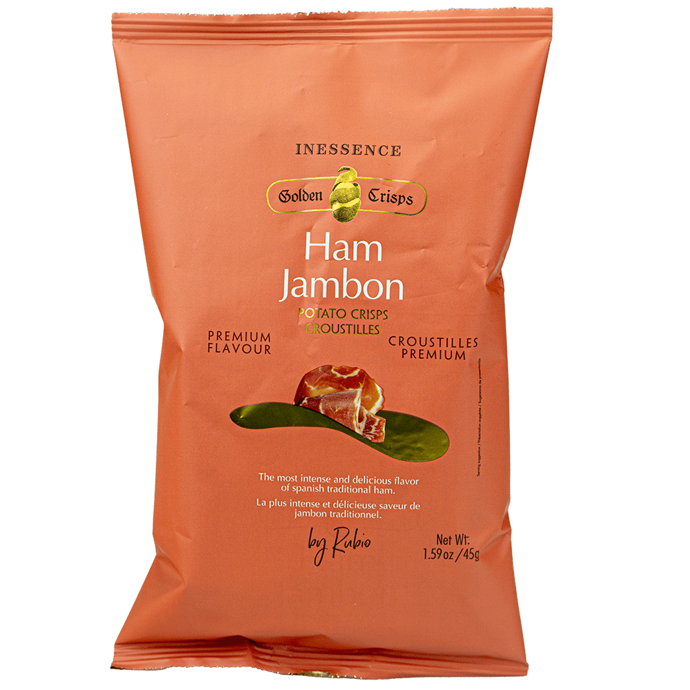 Kartoffelchips med spansk skinke, 45 g