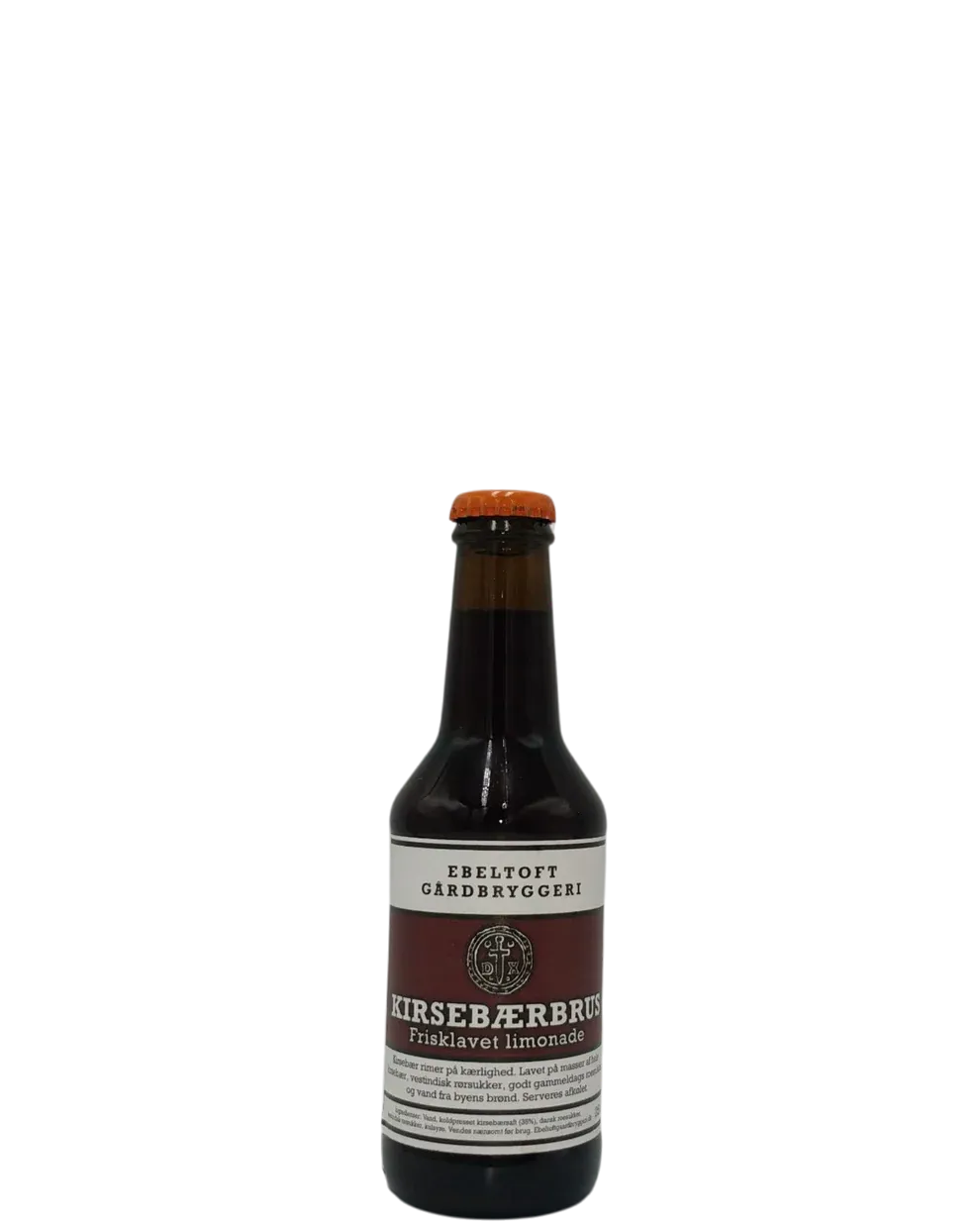 Kirseb�rbrus, frisklavet limonade med brus, 25cl